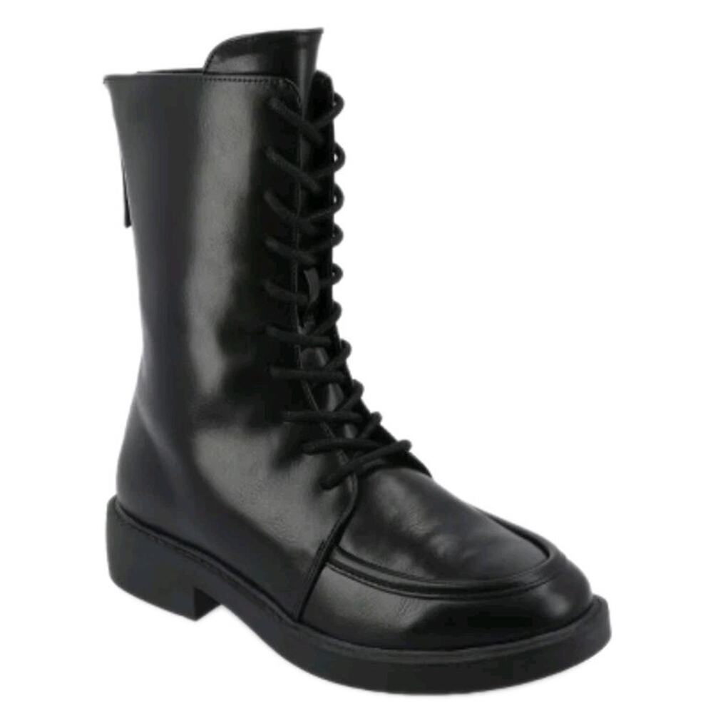 Journee Collection ~Woman Size 9.5M~ Black Nik Boots NWOB.